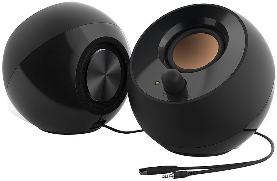 картинка Акустика Creative Pebble MF1680 2.0 Black 4.4Вт (51MF1680AA00) от магазина КомпьютерЦентр