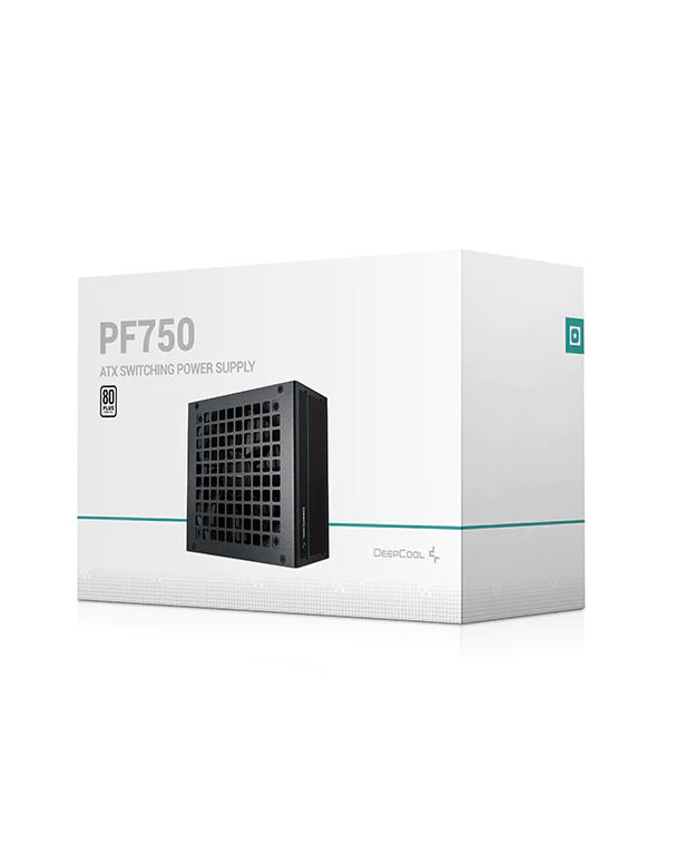 картинка Блок питания Deepcool ATX 750W PF750 черный (R-PF750D-HA0B-EU) от магазина КомпьютерЦентр