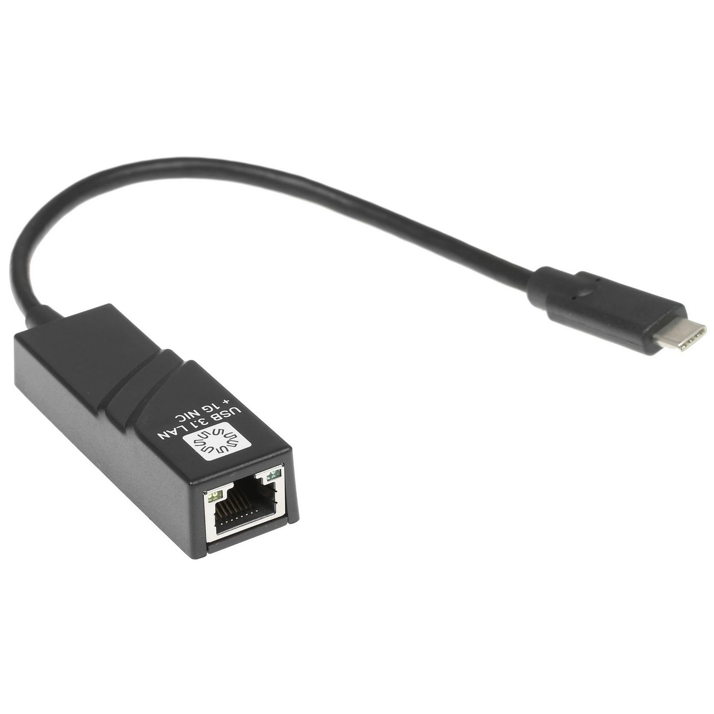 картинка Сетевая карта 5bites UA3C-45-07BK USB3.1 /  RJ45 1G/  Black от магазина КомпьютерЦентр