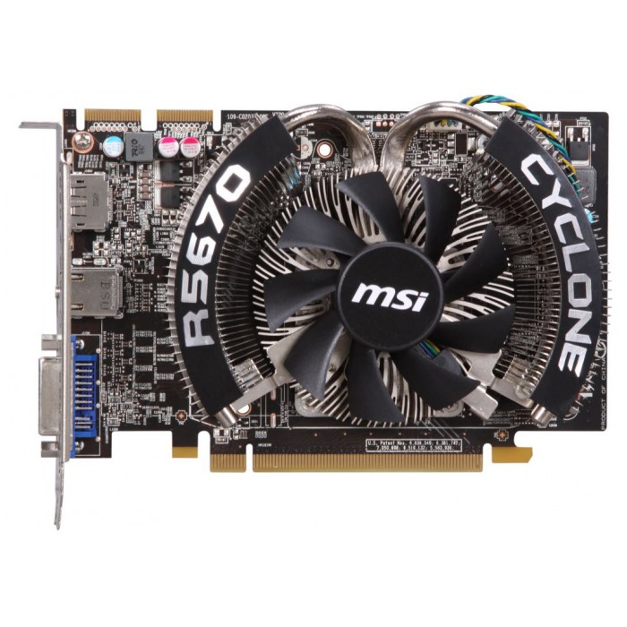 картинка Видеокарта MSI ATI HD5670 Cyclone 1Gb DDR5 (912-V220-040) от магазина КомпьютерЦентр