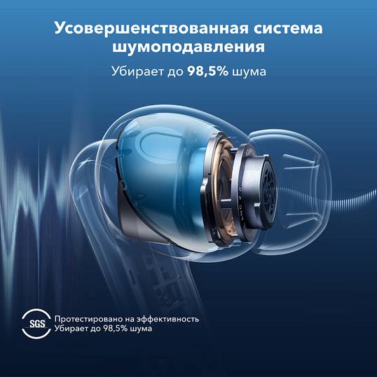 картинка Bluetooth гарнитура Anker Soundcore Liberty 4 NC A3947 black от магазина КомпьютерЦентр
