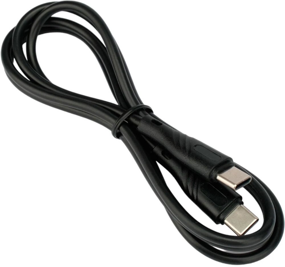 картинка Кабель TypeC/ TypeC USB2.0 Cablexpert 3A, 60W, PD/ QC3.0, медь, 1м, черный, коробка (CCB-USB2-CMCMO1-1MB) от магазина КомпьютерЦентр