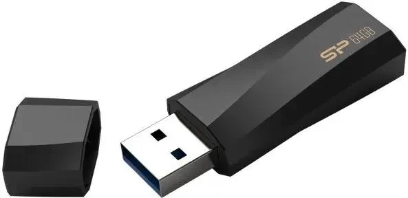 картинка USB3.0 накопитель 64Gb SiliconPower Blaze B07 Black (SP064GBUF3B07V1K) от магазина КомпьютерЦентр