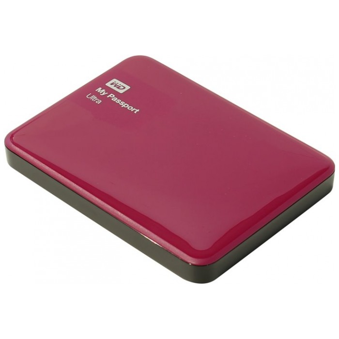 картинка Жесткий диск внешний Western Digital 500Gb 2.5″ My Passport Ultra USB3.0 Red (WDBBRL5000ABY-EEUE) от магазина КомпьютерЦентр