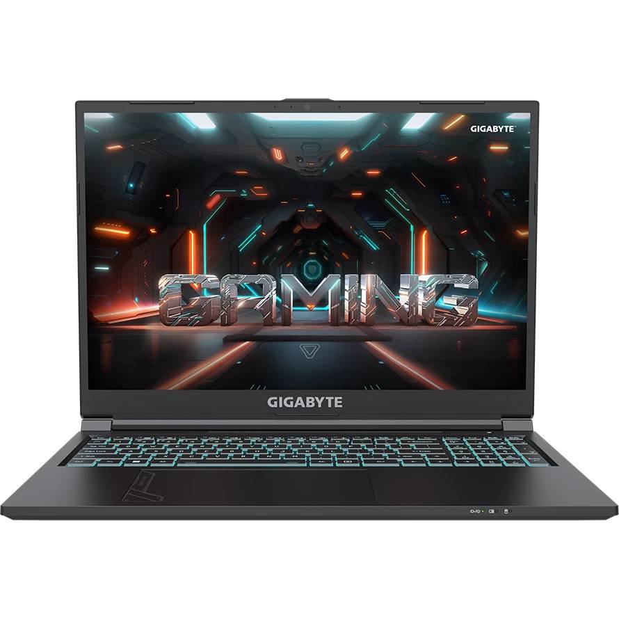 картинка Ноутбук GIGABYTE G6 KF (KF-H3KZ854KD) 16'' (1920x1200) IPS 165Hz/  Core i7-13620H/  16Gb DDR5/  SSD 1Tb / RTX4060 8Gb GDDR6 / Wi-Fi AX/  Bt 5.2/  DOS /  54 Wh от магазина КомпьютерЦентр