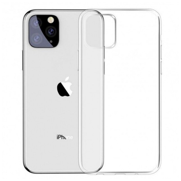 картинка Чехол Baseus Simple Series Case for iPhone 11 Pro Прозрачный (ARAPIPH58S-B02) от магазина КомпьютерЦентр