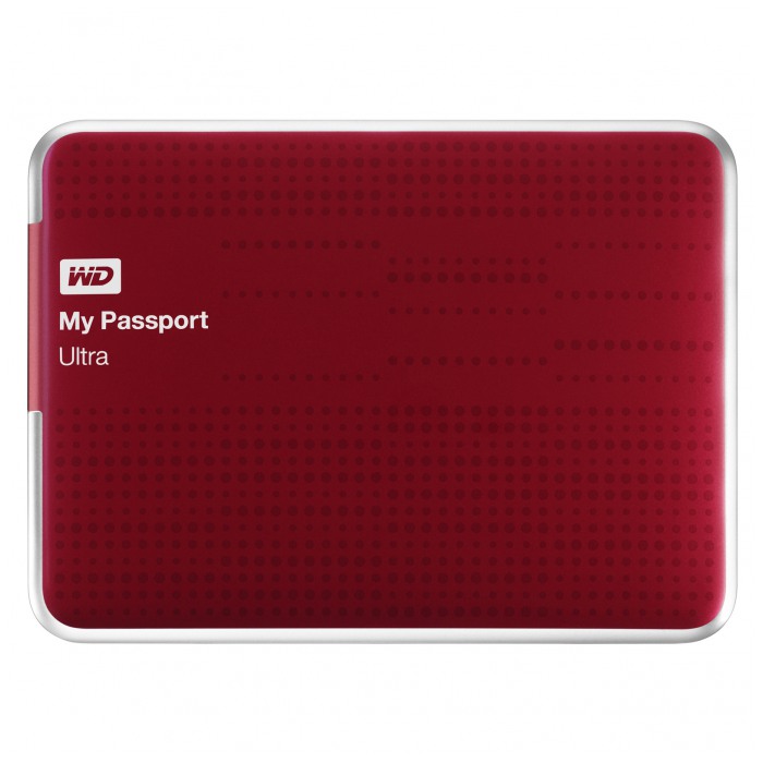 картинка Жесткий диск внешний Western Digital 2Tb 2.5″ My Passport Ultra USB 3.0 Red (WDBMWV0020BRD-EESN) от магазина КомпьютерЦентр