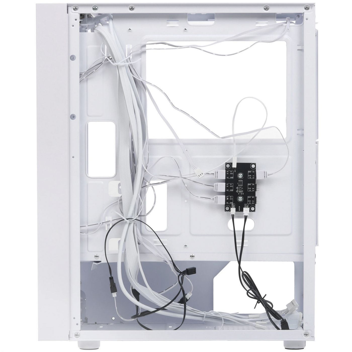 картинка Корпус Cougar Mid Tower MX160 ARGB White, USB 3.0x2, Type-C, 4xARGB fan, no PSU от магазина КомпьютерЦентр
