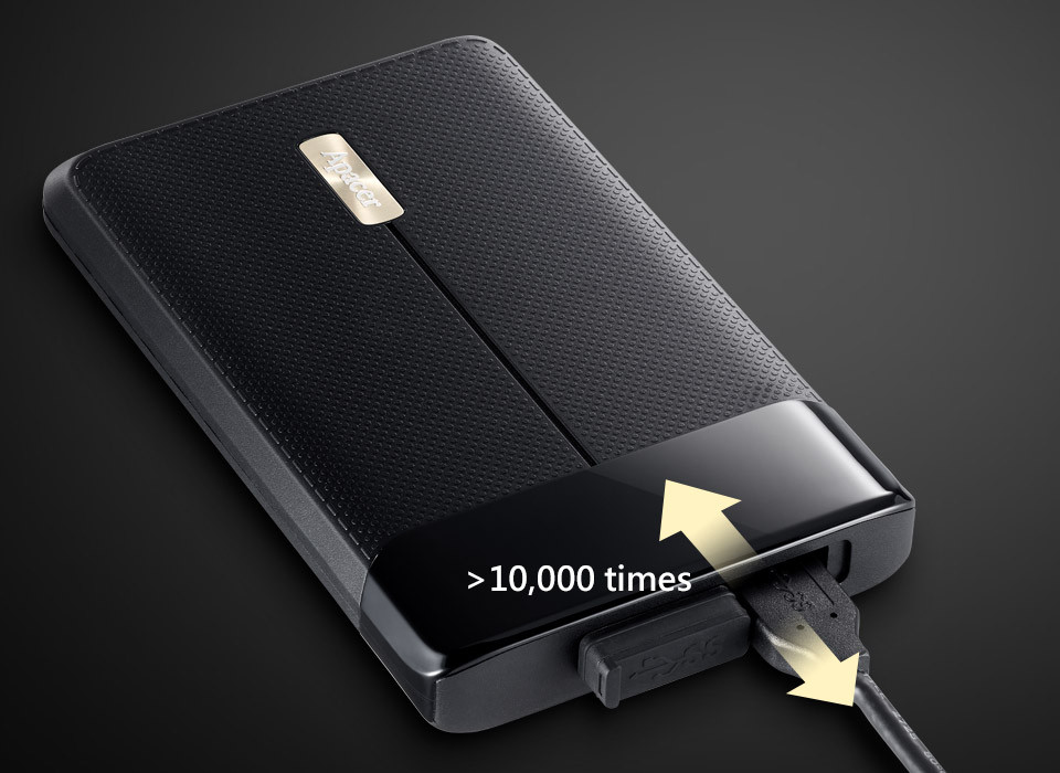 картинка HDD внешний 1Tb Apacer 2.5''; AC731 (AP1TBAC731B-1) Black от магазина КомпьютерЦентр
