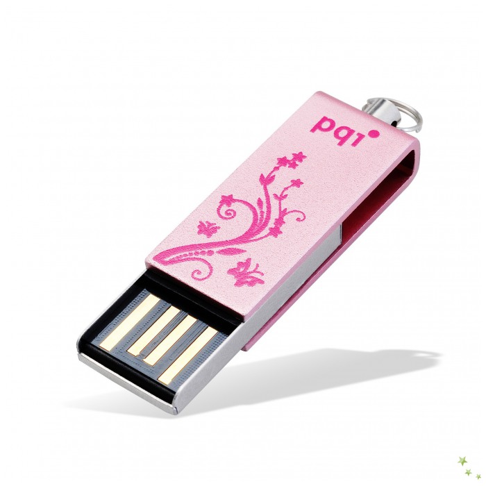 картинка Флешка USB PQI 8Gb i812 Pink (6812-008GR2001) от магазина КомпьютерЦентр