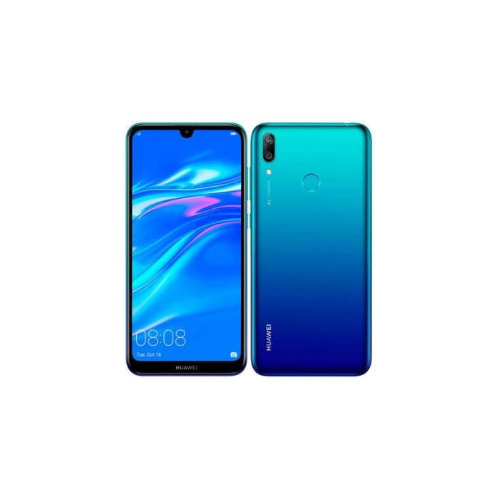 картинка Смартфон Huawei Y7 2019 3Gb 32Gb Blue от магазина КомпьютерЦентр