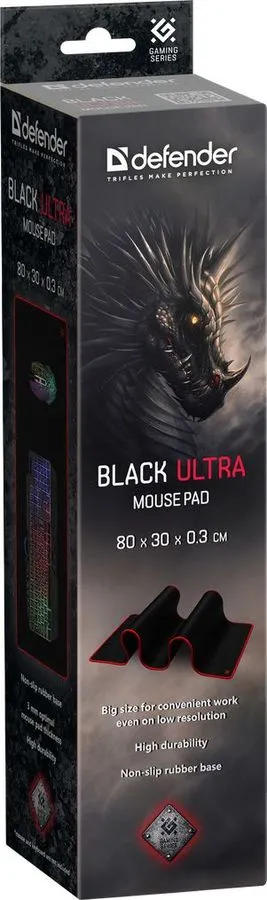 картинка Коврик для мышки Defender Ultra Redragon (50561) от магазина КомпьютерЦентр