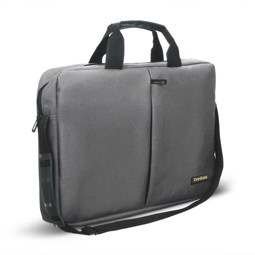 картинка Сумка Exegate Office F1590 Grey, 15.6'' (EX264614RUS) от магазина КомпьютерЦентр