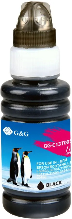 картинка Чернила G&G GG-C13T00S14A черный (70мл) для Epson от магазина КомпьютерЦентр