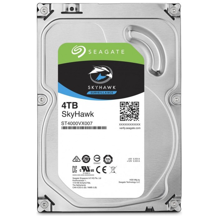 картинка Жесткий диск Seagate 4Tb 3.5'' Skyhawk SATAIII 5900 rpm; 64 Mb cache (ST4000VX007) от магазина КомпьютерЦентр