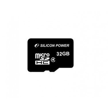 картинка Карта памяти SiliconPower 32Gb microSDHC Class 4 no SD adapter (SP032GBSTH004V10) от магазина КомпьютерЦентр