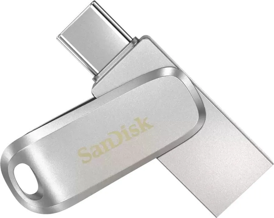 картинка USB3.1 накопитель 128Gb SanDisk Ultra Dual Drive Luxe Type-C (SDDDC4-128G-G46) от магазина КомпьютерЦентр