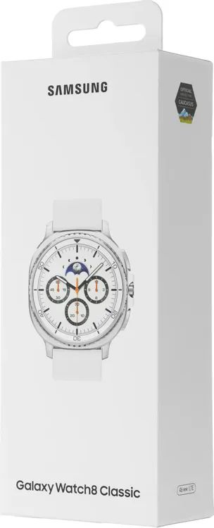 картинка Смарт-часы Samsung Galaxy Watch 8 46mm LTE White (SM-L505) от магазина КомпьютерЦентр