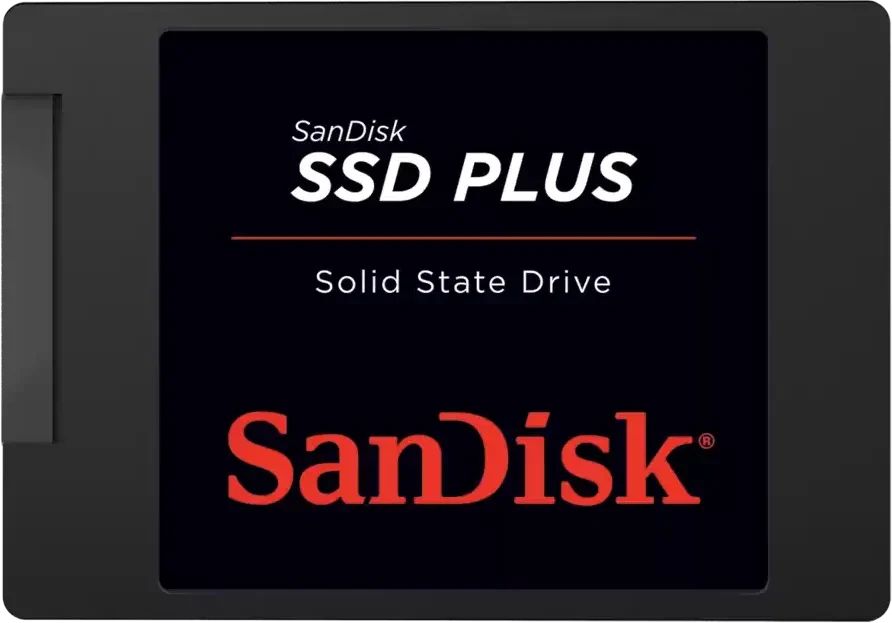 картинка SSD накопитель 250Gb 2,5'' SanDisk SSD Plus SATAIII (SDSSDA-250G-G28) от магазина КомпьютерЦентр