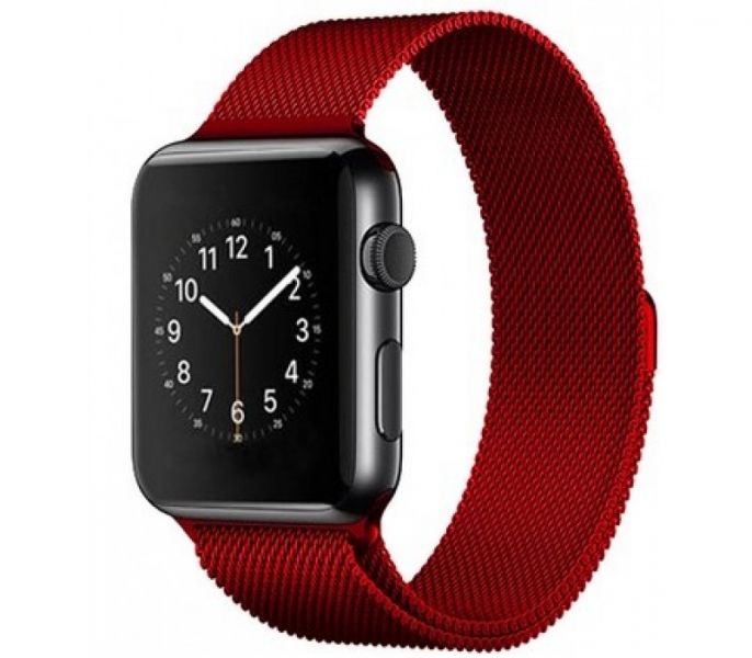 картинка Ремешок Apple Watch Milanese Loop 42mm Metal Red от магазина КомпьютерЦентр