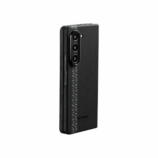 картинка Чехол PITAKA Fusion Weaving Air Case для Samsung Fold 5, принт рапсодия (Rhapsody) от магазина КомпьютерЦентр
