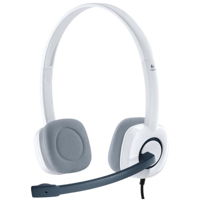 картинка Гарнитура Logitech H150 Stereo Heardset Cloud White (981-000350) от магазина КомпьютерЦентр