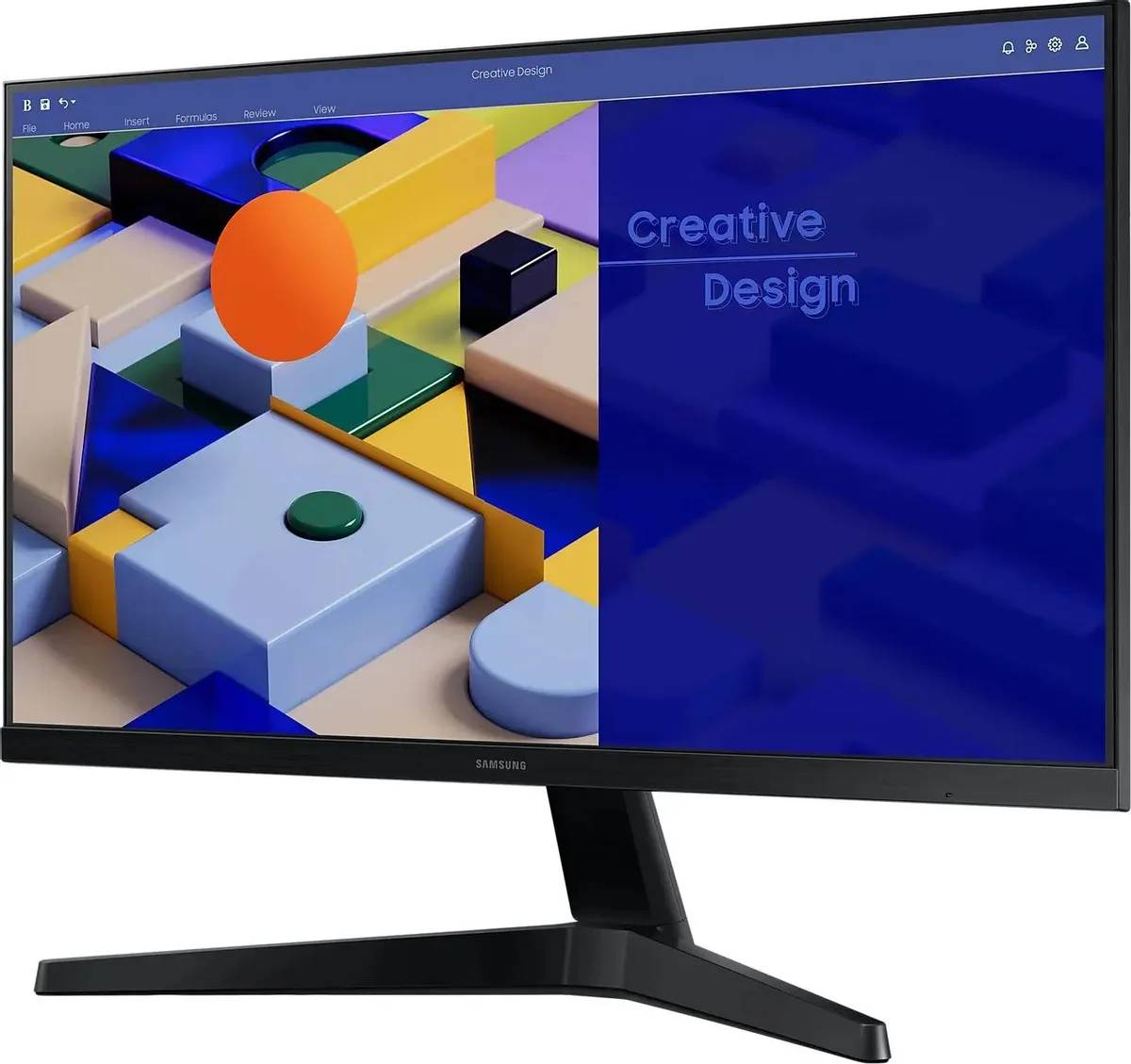 картинка Монитор 27'' Samsung S27C310EAI IPS, черный от магазина КомпьютерЦентр