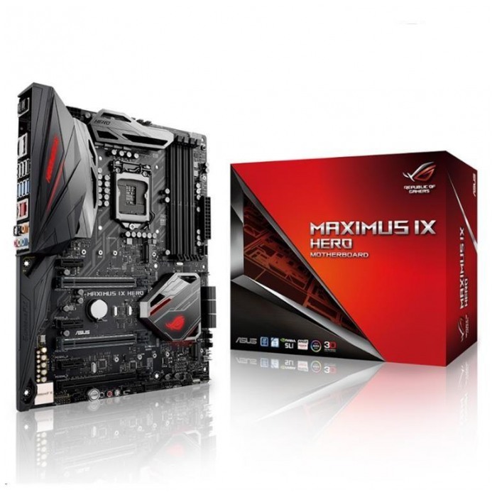 картинка Материнская плата Asus MAXIMUS IX HERO S1151 (MAXIMUS IX HERO) от магазина КомпьютерЦентр
