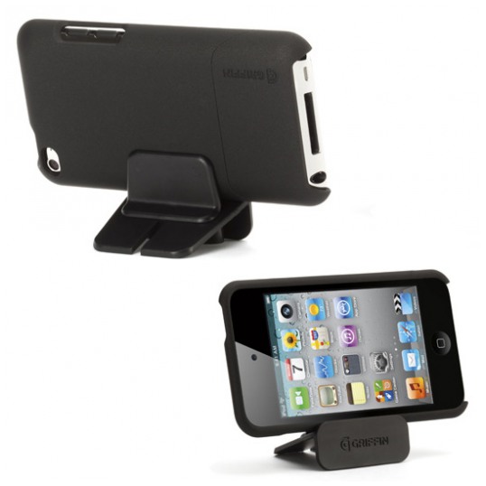 картинка Чехол Griffin Outfit Ice Jet Black for iPod touch 4G (GB01940) от магазина КомпьютерЦентр