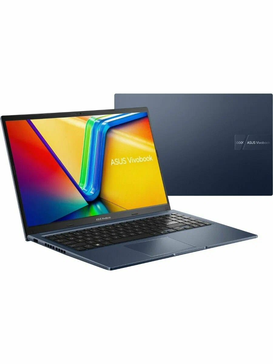 картинка Ноутбук ASUS Vivobook X1502VA-BQ1327 15,6'' IPS (1920x1080)/  Core i5-13420H (8/ 12)/  8Gb/  SSD512Gb/  Intel UHD Graphics/  WiFi AX/  Bt v5.3/  DOS/  Blue/  1.7 кг от магазина КомпьютерЦентр