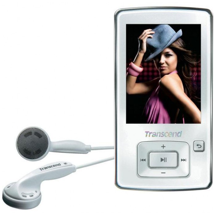 картинка Плеер MP3/MP4 Transcend 8Gb T.Sonic 870 Jet White (TS8GMP870) от магазина КомпьютерЦентр