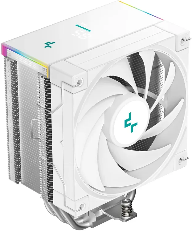 картинка Кулер DEEPCOOL AK500S DIGITAL SE WH LGA20XX/  1700/  1200/  115X/  AM5/  AM4, TDP 240W, PWM, Fan 120мм, 5 тепл. трубок, Copper Base, белый RET (R-AK500S-WHADMN-GJD) от магазина КомпьютерЦентр