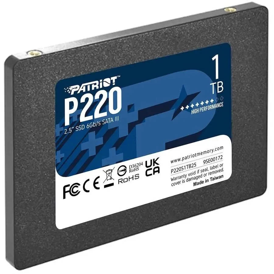 картинка SSD накопитель 1 Tb 2.5'' Patriot P220 SATA III (P220S1TB25) от магазина КомпьютерЦентр