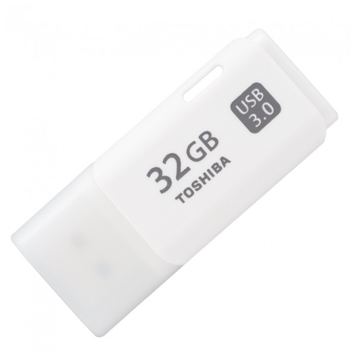 картинка Флешка USB Toshiba 32Gb Hayabusa U301 White USB3.0 (THN-U301W0320E4) от магазина КомпьютерЦентр