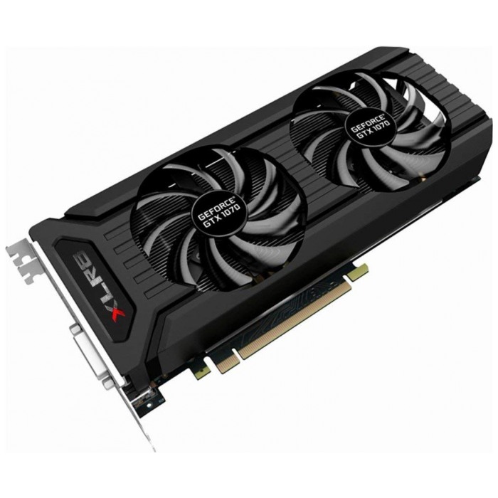 картинка Видеокарта PNY 8Gb DDR5 GeForce GTX1070 XLR8 Gaming OC Edition (VCGGTX1078XGPB-OC-BB) от магазина КомпьютерЦентр