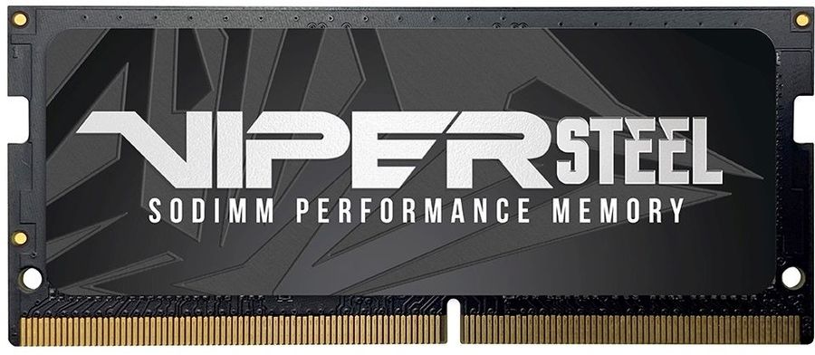 картинка SO-DIMM DDR4 8Gb 3200MHz PC4-25600 Patriot Steel Series CL22 1.2V (PVS48G320C8S) от магазина КомпьютерЦентр