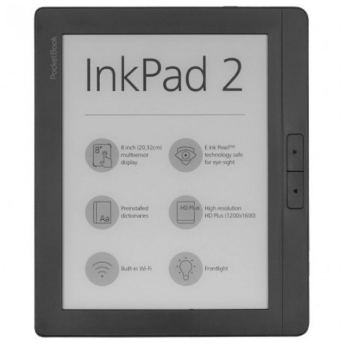 картинка Электронная книга PocketBook 840 InkPad 2 Mist Gray (PB840-2-M-CIS) от магазина КомпьютерЦентр