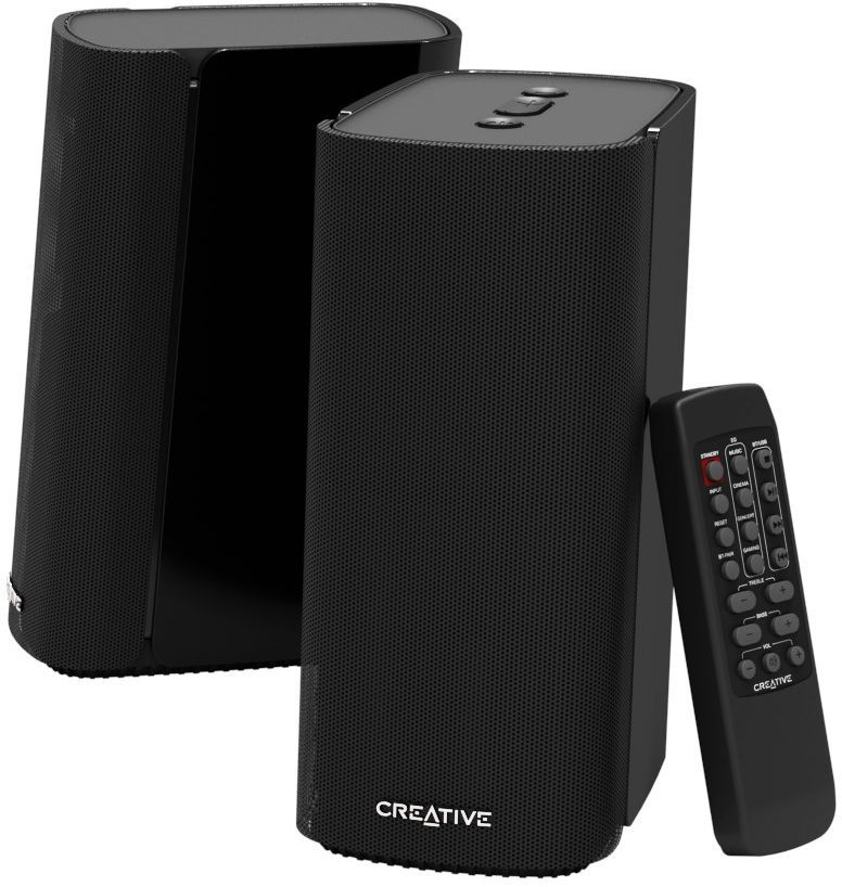 картинка Акустика Creative T100 2.0 40Вт BT Black (51MF1690AA000) от магазина КомпьютерЦентр