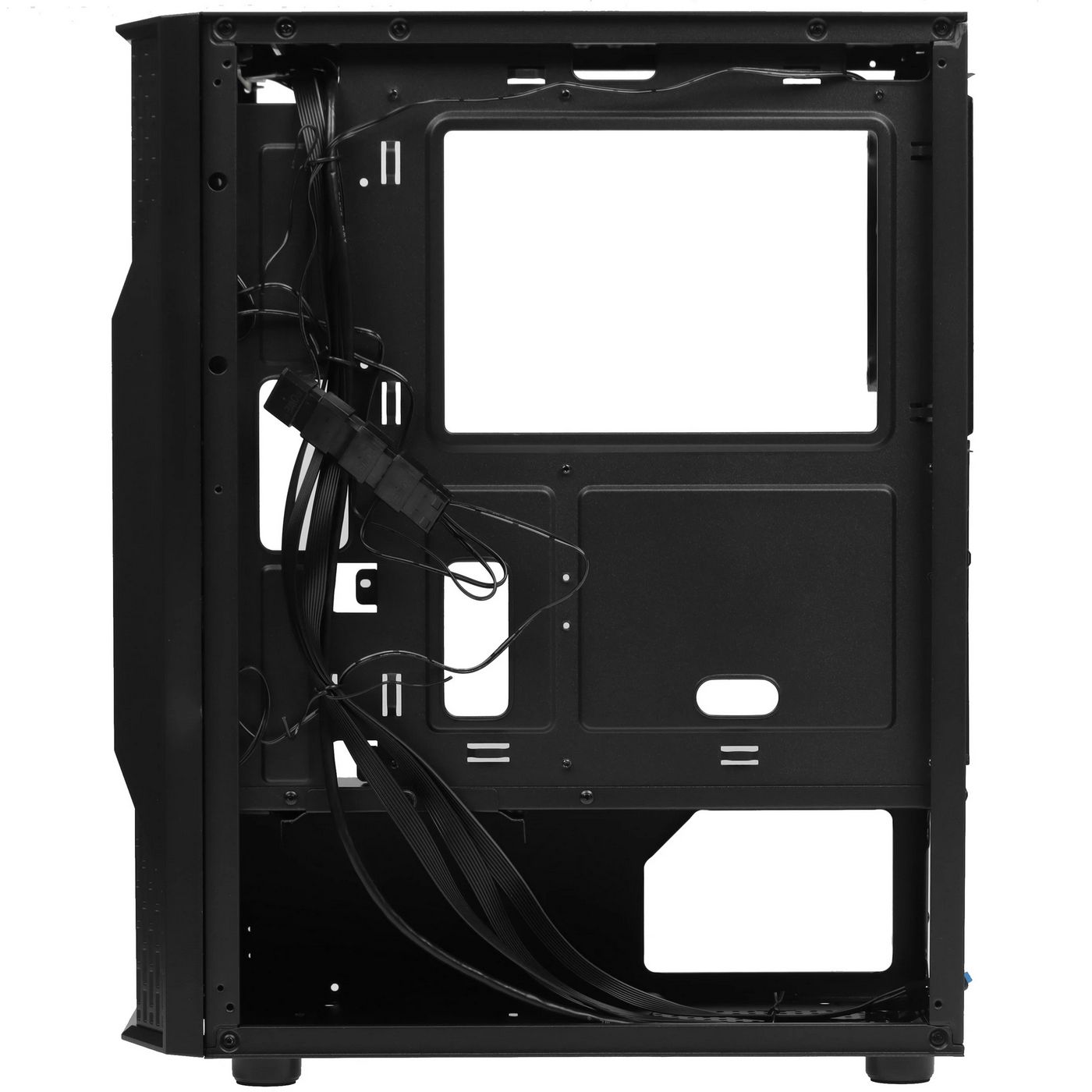 картинка Корпус Cougar Mid Tower MX110 RGB Black, USB 3.0x2, TG, 4xARGB fan, no PSU от магазина КомпьютерЦентр