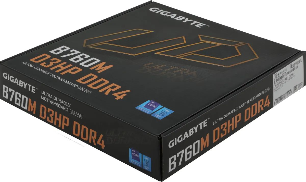 картинка Материнская плата Gigabyte B760M D3HP DDR4 Soc-1700, Intel B760, 4xDDR4 mATX, Ret от магазина КомпьютерЦентр