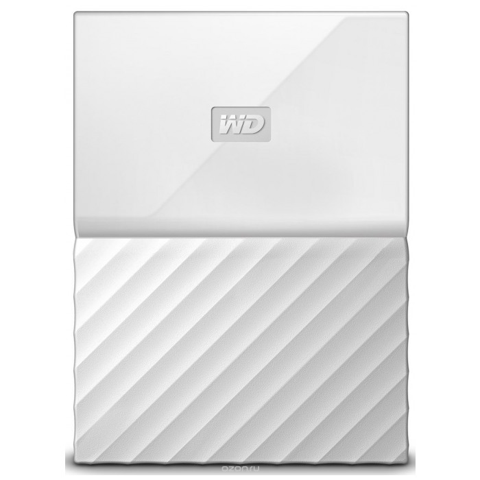 картинка Жесткий диск внешний Western Digital 1Tb 2,5″ My Passport USB3.0 White (WDBBEX0010BWT-EEUE) от магазина КомпьютерЦентр