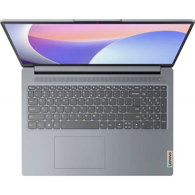 картинка Ноутбук Lenovo IdeaPad Slim 3 16ABR8 (82XR008NRK) 16'' IPS (1920x1200)/  AMD Ryzen 7 7730U (2.0)/  16Gb/  SSD 512Gb/  AMD Radeon/  Wi-Fi AX/  NoOS/  серый от магазина КомпьютерЦентр