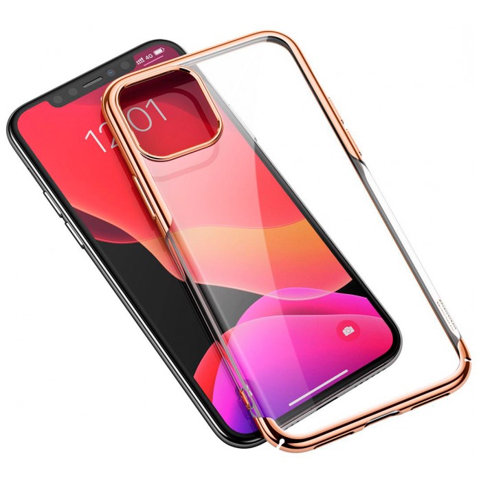 картинка Чехол Baseus Shining Case for iPhone 11 Pro Max Gold  (ARAPIPH65S-MD0V) от магазина КомпьютерЦентр