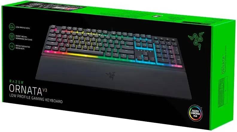 картинка Клавиатура Razer Ornata V3 Gaming Russian Layout (RZ03-04460800-R3R1) от магазина КомпьютерЦентр