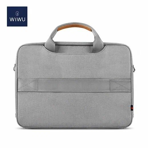 картинка Сумка для ноутбука WIWU Pioneer Handbag Pro 14'' Gray от магазина КомпьютерЦентр