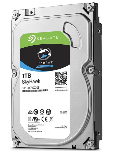 картинка HDD 1.0Tb Seagate Barracuda 3.5'' SATAIII Video Skyhawk ST1000VX005 от магазина КомпьютерЦентр