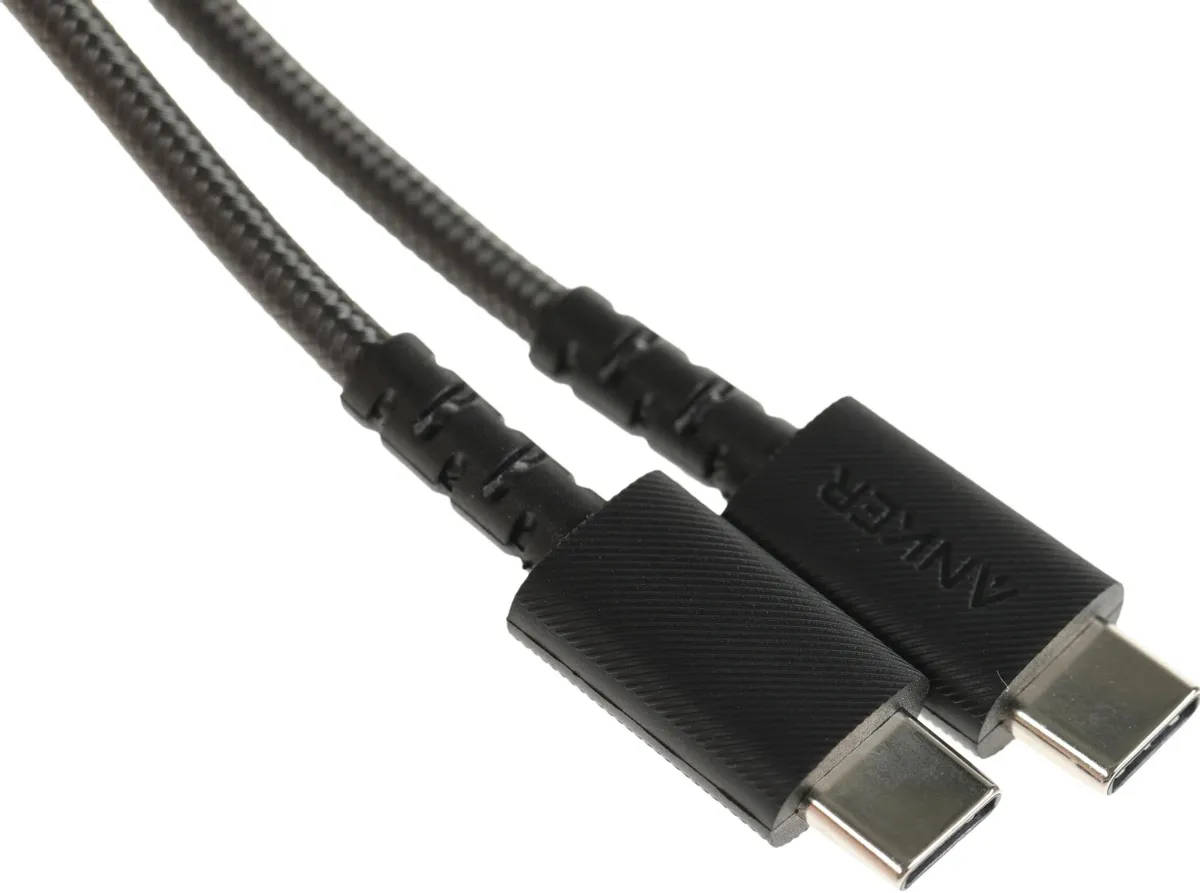 картинка Кабель Anker PowerLine Select+ Type-C - Type-C 0.9m Black (A8032) от магазина КомпьютерЦентр