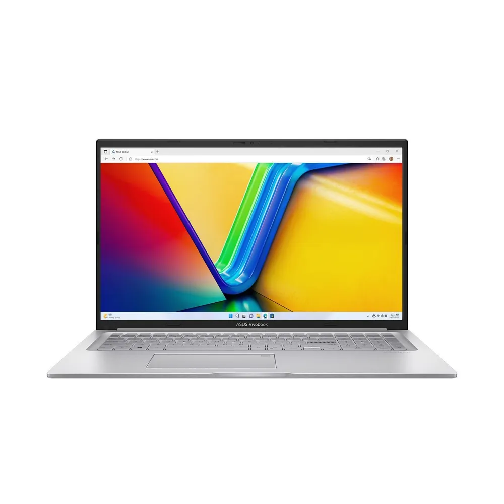 картинка Ноутбук ASUS VivoBook 17 X1704ZA-AU394 17.3'' (1920x1080) IPS /  Core i3-1215U/  8Gb/  512Gb SSD/  Intel UHD Graphics/  50 Втч/  DOS/  silver от магазина КомпьютерЦентр