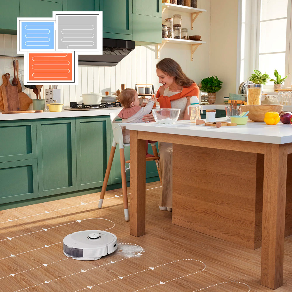 картинка Робот-пылесос со станцией самоочистки Xiaomi Roborock Q8 Max Plus (Q80ULL+AED06HRR) от магазина КомпьютерЦентр