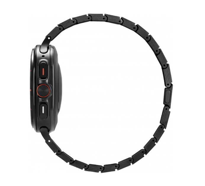картинка Браслет PITAKA Carbon Fiber Modern для Samsung Galaxy Watch Ultra, чёрно/ серый (полоска) от магазина КомпьютерЦентр